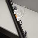 PRObebi Retractable Baby & Dog Gate - Extends to 72" Wide, 34" Tall, for Stairs, Doorways, Hallways, Outdoor, Deck, Porch