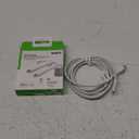 Belkin BoostCharge Nylon Braided USB C to Lightning Cable 6.6ft/2M - MFi Certified 18W Power Delivery iPhone Charger Cord - Apple Charger USB C Cable - Fast Charging for iPhone 14, iPhone 13 - White