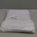 HRX Package 100pcs Sheer Organza Bags White, 6 x 9 inches Christmas Wedding Shower Party Favors Gift Drawstring Bags Large Mesh Jewelry Pouches