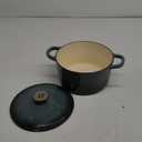 Crock Pot Artisan 5-Quart Round Enameled Cast Iron Dutch Oven  Slate Gray, Heavy-Duty Cookware for Slow Cooking, Roasting, Baking with Lid