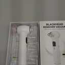 Pore Vacuum Blackhead Remover Kit - 5 Suction Heads & Extractor Tools, 3 Adjustable Suction Levels - Facial Pore Cleansing for Women&Men (White)