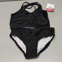 Kanu Surf Girls' Waverly UPF 50+ Beach Sport Criss-Cross Tankini , size 12