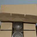 Vintage Dot-Pattern Drinking Glasses Set of 6 – 14.5 oz Clear Short Glass Cups – Embossed Textured Glassware with Anti-Slip Grip, Water Juice Soda Cocktail Tumblers – Thick Glass, Dishwasher Safe