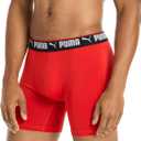 PUMA mens 5 Pack Performance Boxer Briefs (S)