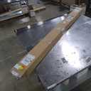 Paramondo Retractable Door Screen for Single Door, Free Stop Sliding Patio Doors - Durable White Aluminium Frames with Fiberglass Mesh - White, Size 34 5/8" Wide x 81 3/8" High