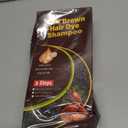 KAISASA Dark Brown Hair Dye Shampoo 3 in 1Argan Herbal Hair Color Shampoo Covers Gray Hair for Women and Men (16.9 fl.oz Dark Brown)