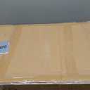 Shintenchi Kitchen Island cart with Storage, Portable Bar Cabinet on Wheels, Rolling Microwave Cart Side Table with Workstation for Kitchen, Dinning Room, Brown (26" w/ Handle)