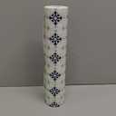 Cooyes Shelf and Drawer Liners for Kitchen Cabinets, Non-Adhesive Cabinet Liners, EVA Waterproof Durable Shelf Paper for Refrigerator, Shelves, Cupboard with European Pattern, Easy to Cut (11.8"W x 236"L, Green Blue)