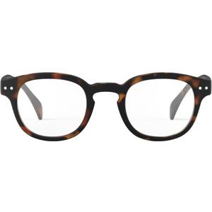 IZIPIZI READING #C Reading Glasses for Women and Men  Square Glasses with Anti-Scratch Lenses, Lightweight Fashion Frame (Tortoise)