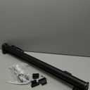 Probebi Retractable Baby, Child & Dog Gates for Stairs, Extends to 54" Wide 34" Tall, Use for Outdoor, Indoor, Hallways, Doorways, Deck, Porch, Black