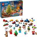 LEGO City Advent Calendar 2025 Kids Toy - Holiday Countdown Playset W/Santa & Mrs. Claus Minifigures for Boys & Girls, Ages 5+ - 24 Buildable Surprises - Gift Idea for Christmas - 60475