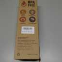 National Parks Water Bottle with 63 Waterproof Stickers & Carry Strap, Durable Plastic Water Bottle 32oz Hiking Water Bottles for Travel, Camping, Gifts for Kids, Men, Women Tritan, BPA Free