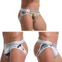 Jockstraps for Men with Printed Athletic Supporters