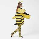 Max Fun Bee Costume for Adults Bumble Bee Dress Up Halloween Cosplay Accessories for Women