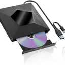 External Blu Ray Drive, External Bluray Burner with USB 3.0 & Type-C, External Bluray CD DVD Reader, Bluray Writer for PC, USB External Blu-ray Drives for Windows XP/7/8/10/11 MacOS