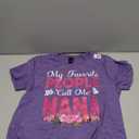 My Favorite People Call Me Nana Floral Grandma Cute Nana T-Shirt, Size Medium