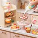 Making Miniature Food Toys Set, DIY, Resin Play, NOT Edible, Kitchen Mini Pretend Play Food Set for Kids Age 8-13, Birthday for Girls, 8 9 10, Make Your Food