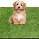 36" x 24" Fake Grass Mat for Dogs, Premium Washable Artificial Turf Grass Rug for Patio Lawn Balcony Door Pet Pee Potty Training