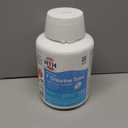 HTH 42047 Pool Care 1" Chlorine Tabs, Swimming Pool Sanitizer with Added Clarifier - Eliminates Bacteria & Algae, Makes Water Clean & Crystal Clear, Sanitizes & Protects - Slow Dissolving, 5 lbs