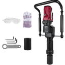 2200W Electric T Post Driver with 2 Sleeves (55/70mm)
110V, 2100BPM, 85J Impact, 2 Sleeves (55/70mm), Ergonomic Handle for Construction Site, Farm Fences, Forestry Seedlings