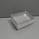 YTAXZ 7x5x2.5 Charcuterie Boxes with Clear Lids, Large Disposable Bakery Dessert Boxes, Bakery Take Out Containers, To Go Food Container for Chocolate, Sandwiches, Cookie, Cupcake, Pastries (8 White)