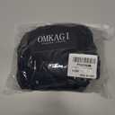 OMKAGI Women Long Sleeve Tops Boat Neck Off Shoulder Shirts Fitted Going Out Y2K Crop Top (Black, XS)