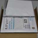 20Packs Magnetic Sign Holder 8.5x11 for Fridge & Metal Surfaces - Magnetic Frames with File/Paper/Document Holder - Photos/Pictures/Posters Frame for Commercial Offices/Stores (Silver)