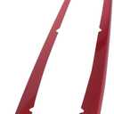 2pcs Front Center Hood Grille Grill Cover Trim for Toyota Camry SE XSE Models 2018-2021 Red Front Grille Cover Trim Protector Sticker Replacement