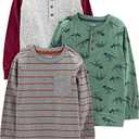 Simple Joys by Carter's Boys' 2-Pack Long Sleeve Shirts 3T