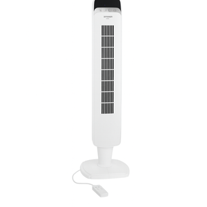 PELONIS 40''Oscillating Tower Fan | Remote Control | Quiet Stand Up | 3 Speed Settings | 3 Modes |15-Hour Timer | LED Display | for Bedroom Home Office Use| White 