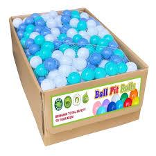 Ball Pit Balls 500 Count Play Plastic Balls for Ball Pit Playpen BPA- Free Crush Proof Crawling Tunnels Balls for Pet Dogs