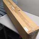 Aipsun 5 Lights Black Vanity Lights Fixtures Over Mirror with Clear Glass Shades Industrial Wall Light Fixture for Bathroom(Exclude Bulb) (39.8 inch)