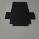 12 Sets Mini Shoe Gifts Boxes for Party Favors 6.1 x 3.9 x 2.5 Inches Sports Mini Sneaker Box with Editable Label for Candies Cookies Snacks(Black,6.1 x 3.9 x 2.5 Inches)