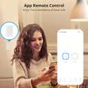 SONOFF Matter Smart Light Switch, 2.4GHz WiFi Light Switch, Neutral Wire Required Smart Switches for Lights, Interruptor Inteligente Compatible with Alexa and Google Home, 2 Gang M5-2C-120W