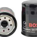 BOSCH 3323 Premium Oil Filter With FILTECH Filtration Technology - Compatible With Select Acura MDX, RDX, RSX, TL; Chrysler; Dodge; Ford; Honda Accord, Civic, CR-V, Pilot; Infiniti; Nissan + More (3323 (1 Count))