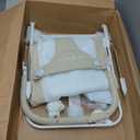 Baby Delight Alpine Deluxe Portable Bouncer, Infant, 0-6 Months, 100% GOTS Certified Cotton Fabrics, Organic Oat