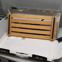 Taeku Adult Tree Swing, Hanging Beech Wood Swings with Adjustable Rope Garden Chair Seat Swing for Indoor Outdoor (22''x10'')