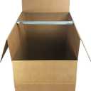 UBOXES Space Saving Wardrobe Moving Boxes 20 x 20 x 34 Inches Moving Boxes, 1-Pack, Kraft/Corrugated (BOXMINIWAR01)