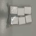 Cabinet Knobs 6 Pcs, Crystal Drawer Knobs 1.4" Diameter Glass Handles for Dresser, Kitchen, Bathroom (Flower Champagne)