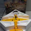 volantexrc RC Plane for Beginners, 4CH WWII RC Airplane T28 Trojan with Aileron, 2.4Ghz Remote Control Plane with Xpilot Self Righting&One Key Aerobatic for Adults (761-9 RTF Yellow)