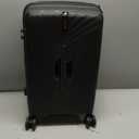 20 Inch Expandable Carry on Luggage, Hardside Lightweight Spinner Suitcase TSA Lock, 22x14x9 Airline Approved Hard Shell Expandable Travel Luggage with 20% More Capacity (Black, 20 Inch)