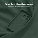 Magnetic for iPhone 15 Pro Case, Compatible with MagSafe, [Full Camera Protection][Screen Protector] Silicone Shockproof Protective Phone Case for iPhone 15 Pro 6.1", Alpine Green