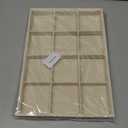 Oirlv Stackable 12 Girds Jewelry Trays Jewelry Storage Tray Showcase Display Organizer(13.8" X 1.4"X 9.4")