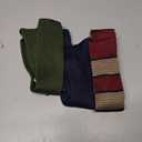 Knit Ties for Men, Wrinkle Proof, Machine Washable, 2.35 inch Skinny Ties, Flat-end Sock Ties, 3-Pack