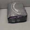 Sivio Weighted Blanket Queen Size 15 lbs for Adults, Sherpa Fleece Weighted Blanket Jacquard Heavy Blanket for Sleeping, Reversible Super Soft Warm Cozy Fluffy Blanket for Adult, 60 x 80inch, Purple