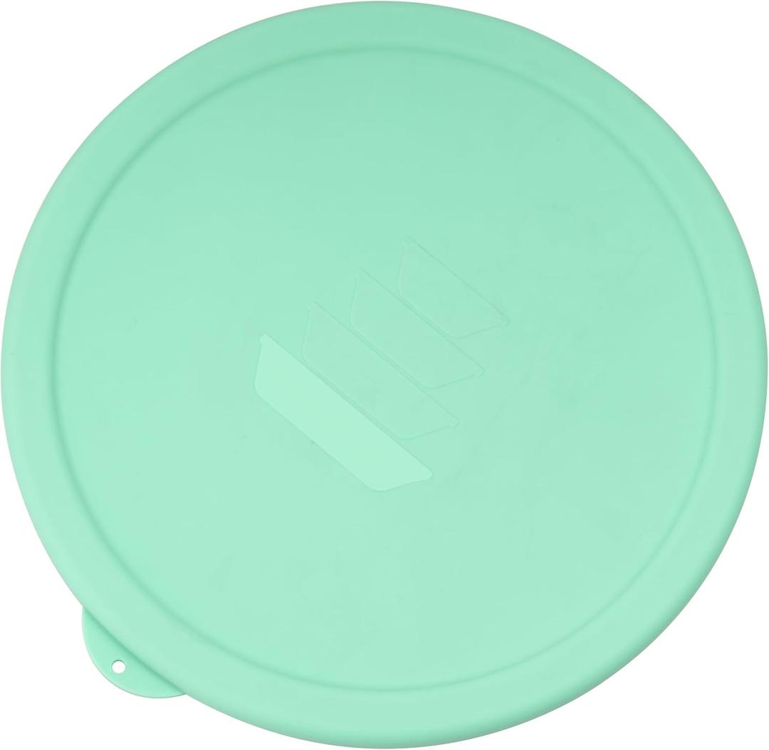 Silicone Replacement Lids for Pyrex Smart Essentials Prepware 326 Rimmed Glass Mixing Bowl, Food Grade Silicone, Sturdy & Durable Cover, Dishwasher & Microwave Safe