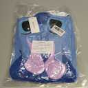 OGU' DEAL Kids Halloween Onesie Animal Pajamas Halloween Cosplay One Piece Costumes Cartoon Outfits Jumpsuit for Boys Girls (Blue)