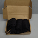 Plus Size Compression Socks for Women Men Wide Calf L/XL (15-20mmhg) Knee High Socks Support Compression Stockings for Nurses and Flying, Black