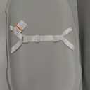 Baby Changing Pad, Soft & Wipe-Clean Changing Pad with Strap, EVA Waterproof Changing Table Pads for Dresser Top, Non-Slip Bottom, Lightweight, 3016 (Black)