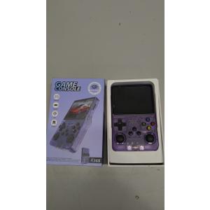 R40S PRO 30000 in 1 Handheld Game Console 3.5 inch IPS Screen Mini Retro Console 3800mAh Portable Pocket Arcade 45 simulators 256G TF Card (Purple)